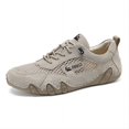 thumbnail image 1 of Espadrilles Décontractées pour Homme d'Extérieur Respirantes Confort Imperméables pour la Randonnée en Maille Antidérapantes Été Légères Chaussures Classiques Beige 12 US, 1 of 7