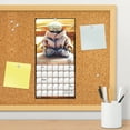 thumbnail image 6 of Trends International 2024 Star Wars: The Mandalorian - The Child Mini Wall Calendar & Push Pins & Push Pins, 6 of 8