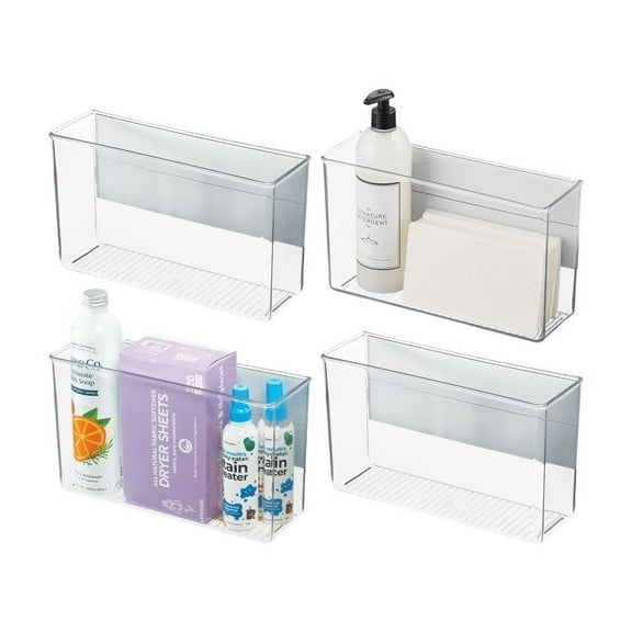 iDesign RPET Magnetic Bin Large, Set of 4