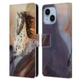 thumbnail image 1 of Head Case Designs Officially Licensed Simone Gatterwe Horses Wild 2 Leather Book Wallet Case Cover Compatible with Apple iPhone 14 Plus, 1 of 6