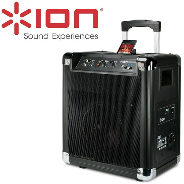 Ion Audio HeavyDuty Block Rocker AM/FM Portable Speaker AllInOne