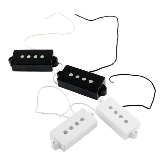 De 4 Pastillas Bla White Open para cuatro Cuerdas Piezas