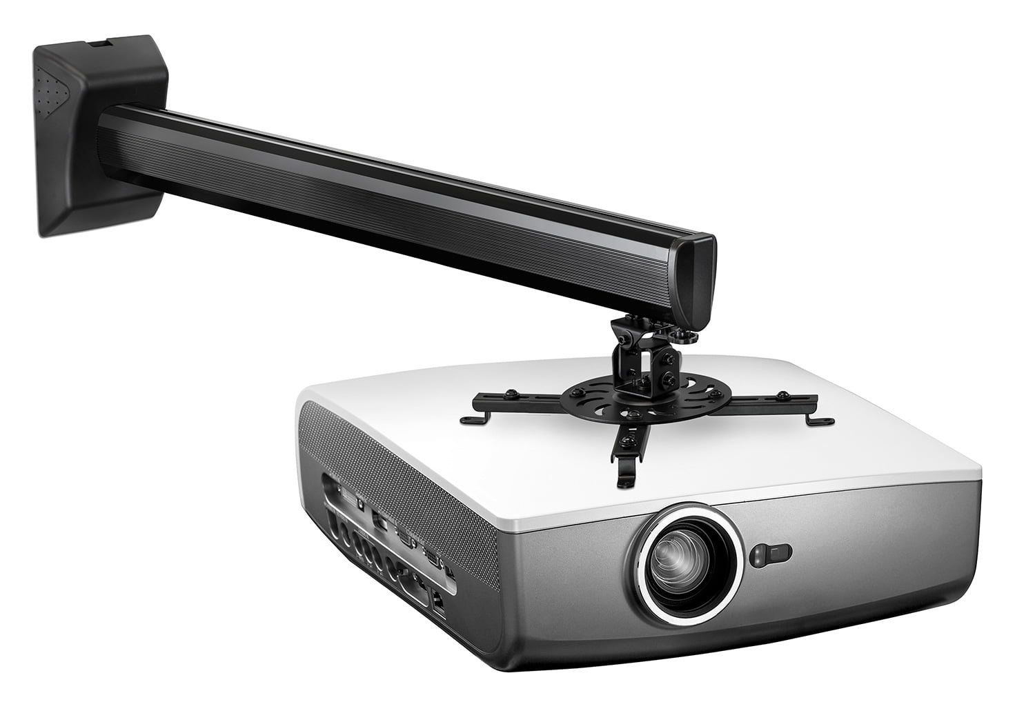 MountIt! Projector Wall Mount for Short Throw and Standard Projectors