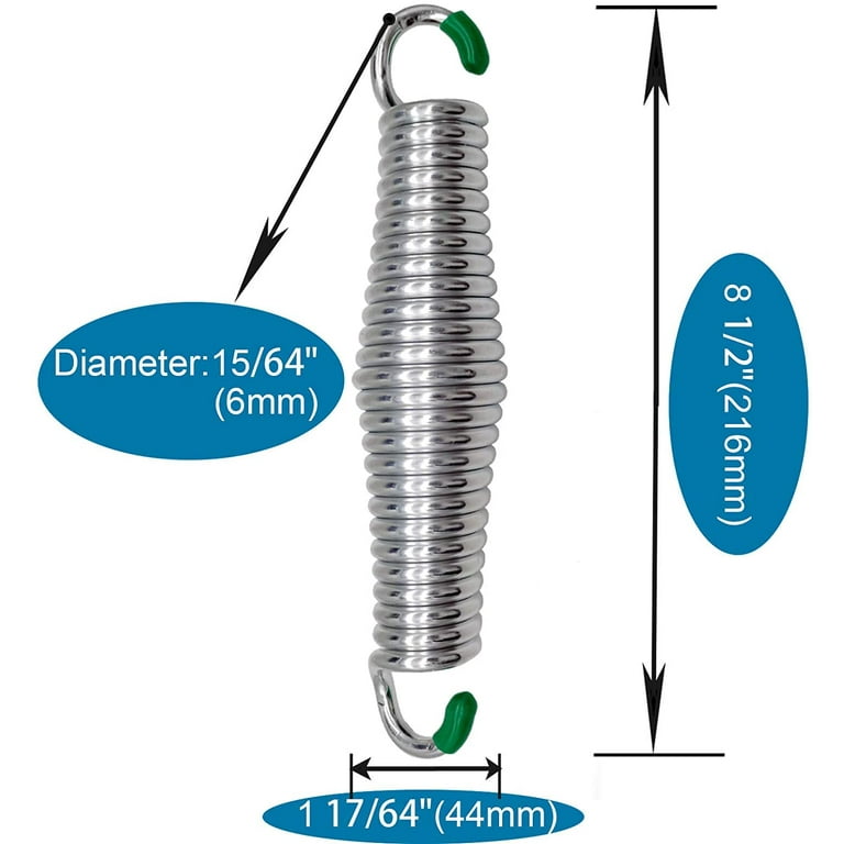 Mros 2Pcs Premium Porch Swing Springs Heavy-Duty- 1300Lbs
