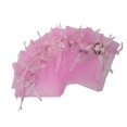thumbnail image 4 of 50 bolsas de regalo transparentes para boda, 3,8 x 4,8 pulgadas, bolsas de regalo, bolsas de muestra con cordón rosa (rosa), 4 of 5