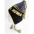 thumbnail image 2 of Iowa Hawkeyes Black Toboggan Knit Hat, 2 of 3