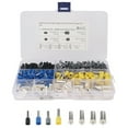 thumbnail image 2 of 390Pcs AWG (2 4 6 8 10 12 14 16) Wire Ferrules Kits Crimp Terminal Connector Sleeves Crimping Tool, 2 of 10