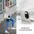 thumbnail image 4 of Universal Stick-On Mouse Pouch, Holder for Wireless Mouse, Sleeve for Laptop, 4 of 8