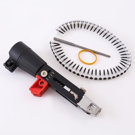 Drywall Screw Gun Attachment, Collated Screw Gun, Adapter Screw Gun, Automatic Screw Gun, Electric Drill Screw Tightening Equipment Woodworking Tool for DIY Enthusiasts