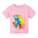 thumbnail image 4 of Camiseta de manga corta de verano para niños, ropa para niñas y niños, camiseta de algodón con estampado de dibujos animados de Elmo de Barrio Sésamo para niños, camiseta divertida para bebés, 4 of 5