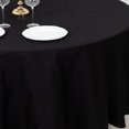 thumbnail image 6 of Balsa Circle 108" Round Cotton Tablecloths Wedding Linens Black, 6 of 8