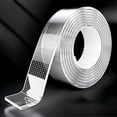 thumbnail image 2 of Grid Nanotape - Ruban Adhésif Transparent, Longueur 100cm/300cm/500cm, Largeur 1mm/2mm, Épaisseur 2.4cm, Réutilisable, Sans Résidu, 2 of 7