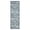 Blue, variant on Geetinfly 8 x 10 ft Polyester Imitation Dark Gray Rectangular Hallway Bathroom Entryway Kitchen Office Foldable Geometric Persian Washable Area Rug