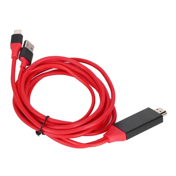Adaptador 4K Tipo C a HDMI Cable adaptador de audio y video para teléfono portátil a pantalla