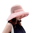 thumbnail image 1 of Sombrero para El sol Minnieouse Gorra de pescador Verano Ala ancha Malla Protector solar Color sólido, 1 of 6