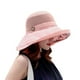thumbnail image 5 of Qarigey Lady Sun Hat con hebilla Summer plegable Fisherman' Hats Mesh Wide Cap Transpirable al aire libre para Beach Headwear Pink Rosa tamaño libre 2piezas, 5 of 6