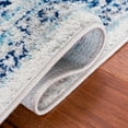thumbnail image 5 of SAFAVIEH Tulum Chao Traditional Area Rug, 4' x 6', Ivory/Blue, 5 of 8