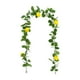 thumbnail image 1 of Guirnalda de limones artificiales, enredadera verde, decoración de mesa, fruta falsa con flores para centro de mesa, fiesta, escaleras, festival, boda, 1 of 8