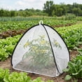 thumbnail image 4 of 2 Pcs Pop Up Insect Barrier Plant Cover Tent, 22 x 22 x 22 Inch Foldable Garden Plant Protectors Mesh Enclosure, Garden Net Cage Bird Insect Guard Cover for Protecting Plants Fruits Vegetables, 4 of 7