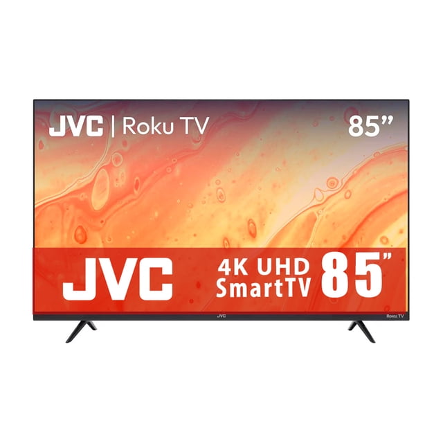 TV 85 Pulgadas JVC Frameless Roku TV 4K UHD SI85URF