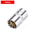 thumbnail image 1 of 12 Point Mirror Short Socket Head 1/4 Drive Torx Bit Ratchet Wrench Adapter, 1 of 9