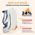thumbnail image 6 of STQ KIDS Toddler Wide Toe Box Sneakers Classic Boys Girls Shoes | Non Slip,Lightweight,Walking,School,Zero Drop,Retro Blue T10, 6 of 8