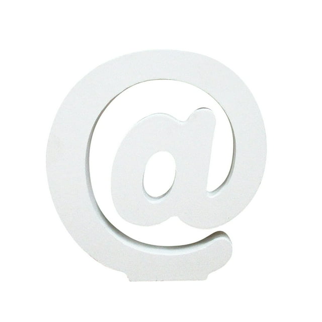 Dsscvnef Wooden English Alphanumeric Ornaments DIY Letter Crafts Wall 32 Inch Handmade Wooden Letters Desktop Art