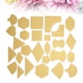 thumbnail image 4 of 27pcs Multi Pattern Quilting Transparent Templates Patchwork Embroidery Model DIY Sewing Tool Set, 4 of 4