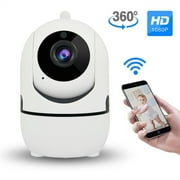 FZFLZDH 1080P Pet Camera Indoor Security Camera with Two-Way Audio, Motion Detection, Night Vision for Pet/Baby/Nanny/Elderly Compatible with iOS&Android
