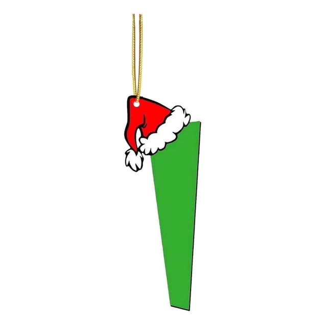 Fiudx Adornos Navideños de Letras Acrílicas, Vibrantes Decoraciones Navideñas, Material Duradero, Versátiles para Colgar En Árboles o Coronas, Decoración Festiva para El Hogar, Regalo Perfecto para L