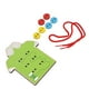 thumbnail image 3 of Juguete de cordones para niños pequeños, juguete de rosca de madera, mejora el juguete de rosca de madera, juguete de cordones de madera, confiabilidad excepcional, 3 of 5