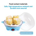 thumbnail image 5 of Automatic Power-Off Egg Cooker Household Multifunctional Steamed Egg Milk Frozen Egg Cooker Breakfast Artifact US Plug, 5 of 6