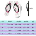 thumbnail image 2 of GZHJMY Women Flip Flops Slippers Polka Dots Flamingo Bird Animal Sandals for Beach Summer Shower Men Boy Girl Kid Summer Slippers, 2 of 5
