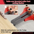 thumbnail image 5 of Aminojy Safety Table Saw Jig Thin Rip Jig, Extended Thin Rip Jig Table Saw Jig Guide For Table Saw Band Saw Router Table Fits For 3/8" X 3/4" T Slot Woodworking Tools Walmart Pallets, 5 of 6