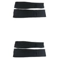 thumbnail image 4 of Protector de piernas Advancent Calcetines equipo de boxeo Karate Negro L 2piezas, 4 of 6