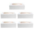 thumbnail image 2 of 12 cavity cupcake box 5pcs Portable 12-Cavity Cupcake Box Container Muffin Window Box (White), 2 of 6