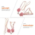 thumbnail image 5 of OUNONA Laisse pour Chat pour la Course avec Harnais pour Chat Ajustable Rose 1 Pcs, 5 of 5