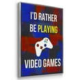 thumbnail image 3 of Gamer at Play I - Framed Premium Gallery Wrapped Canvas L Frame 3 Piece Set - Ready to Hang, 3 of 9