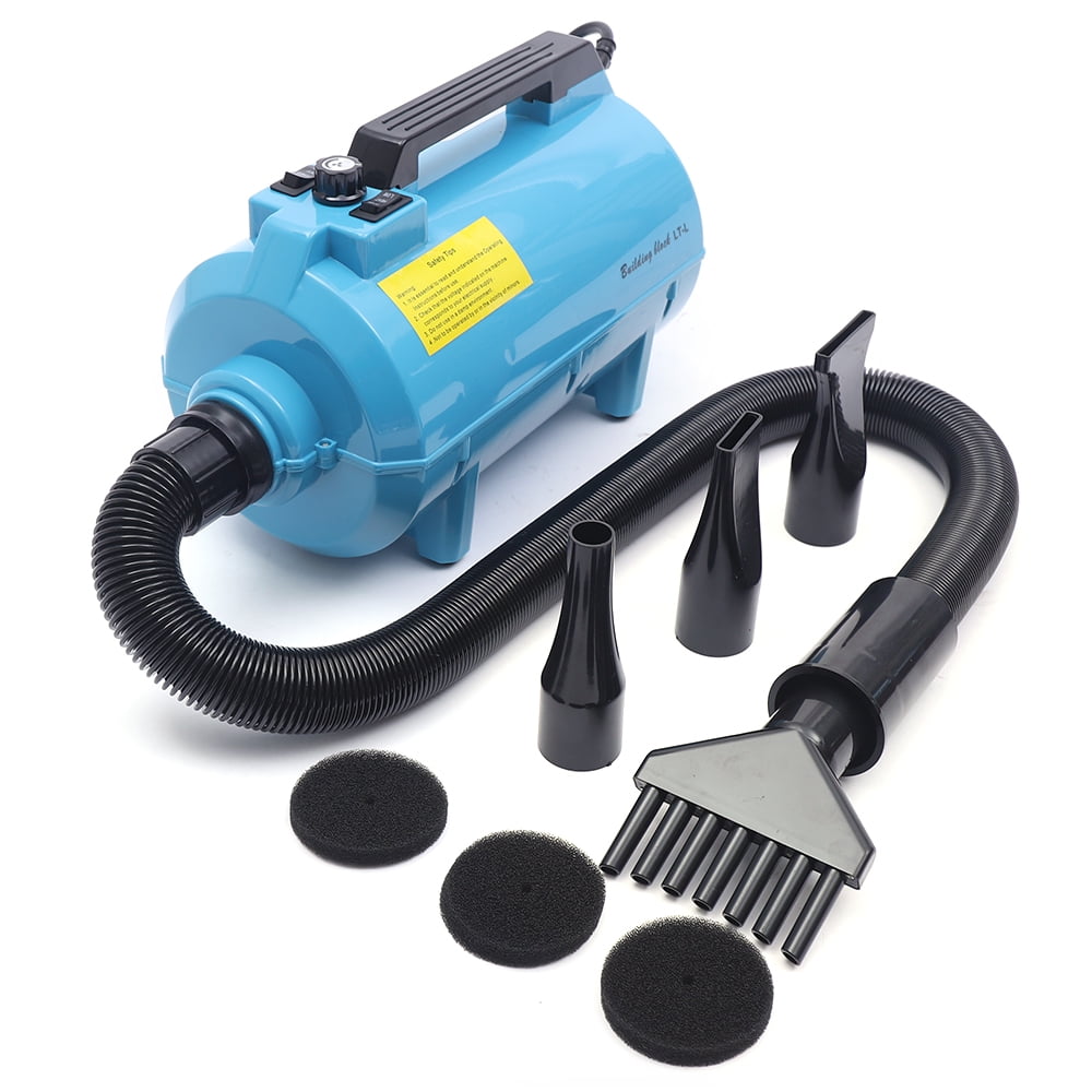 Miumaeov High Velocity 3.8Hp Pet Hair Dryer Blower,2200W Pet Hair Force