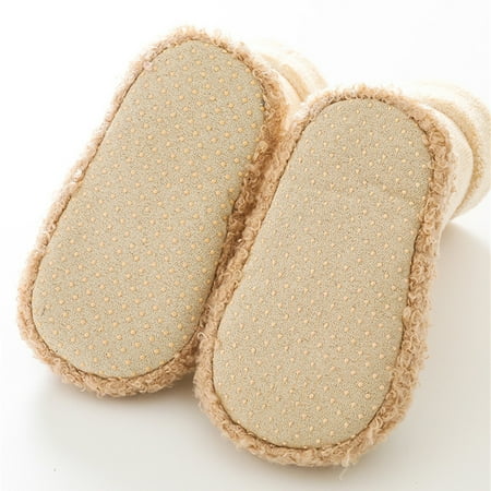 

TOWED22 Baby Boy Girls Toddlers Indoor Animals Slipper Shoes Antislip Socks Booties Orders in The Last 6 Months Khaki