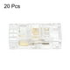 thumbnail image 3 of Uxcell 20 Pcs Conector de Tira LED 3 Pines 0.69'' x 0.38'' Conectores para Adaptador de Luz LED Sin Soldadura, 3 of 6