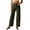 Green, variant on Women's Pants, Effortless Everyday Women's Casual Pants with High Waist and Wide Leg for Comfortable Travel Khaki S