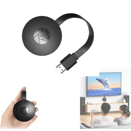 Xuepeariy Google Chromecast Streaming Media Player-Streaming-Gerät 1080P Hdr Wifi Ethernet Display Adapter Media Player Display Adapter