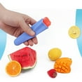thumbnail image 6 of Helenmas Cake Decorating Kit 1Pack Popsicles Molds Reusable Baby Molds MultiColored Silicone Popcical Molds Ice Molds DIY Frozen Popsicle Maker With Lid DIY Popsicles Yogurt Sticks Jelly A, 6 of 6