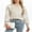 02 Beige, variant on Flower Sweaters for Women Elegant Floral Printed Crew Neck Sweater Loose Cute Puff Sleeve Junior Back to School Pullover Sweater Shermie