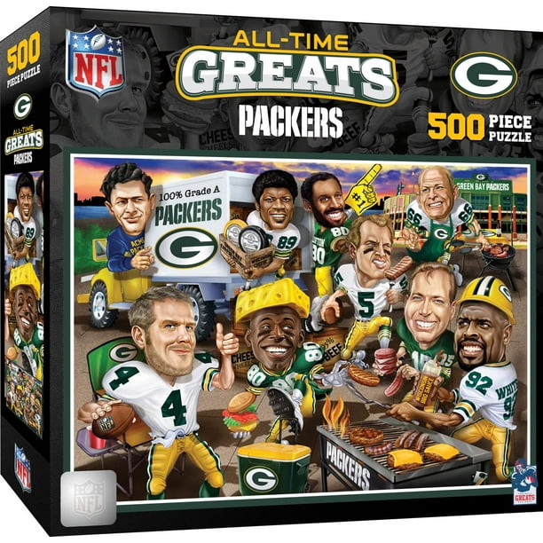Rompecabezas MasterPieces de 500 piezas NFL Green Bay Packers