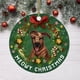 thumbnail image 1 of Xihbxyly Adorno Navideño de Perro, Divertido Juego de Colgantes, Impresión Por Sublimación de Alta Temperatura, Decoración Navideña Versátil, Regalo Perfecto para Fiestas de Oficina, 8 Cm de Diámetro, 1 of 2