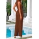 thumbnail image 2 of Conjunto de Ropa Casual de Verano para Mujer PRETTYGARDEN 2 Piezas Marrón S, 2 of 8