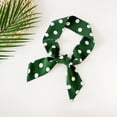 thumbnail image 2 of Lumtrix Womens Long Skinny Polka Dot Scarves 33 In Trendy Scarf for Neck Handbag Hair Accessories Vintage Party Green One Size, 2 of 4