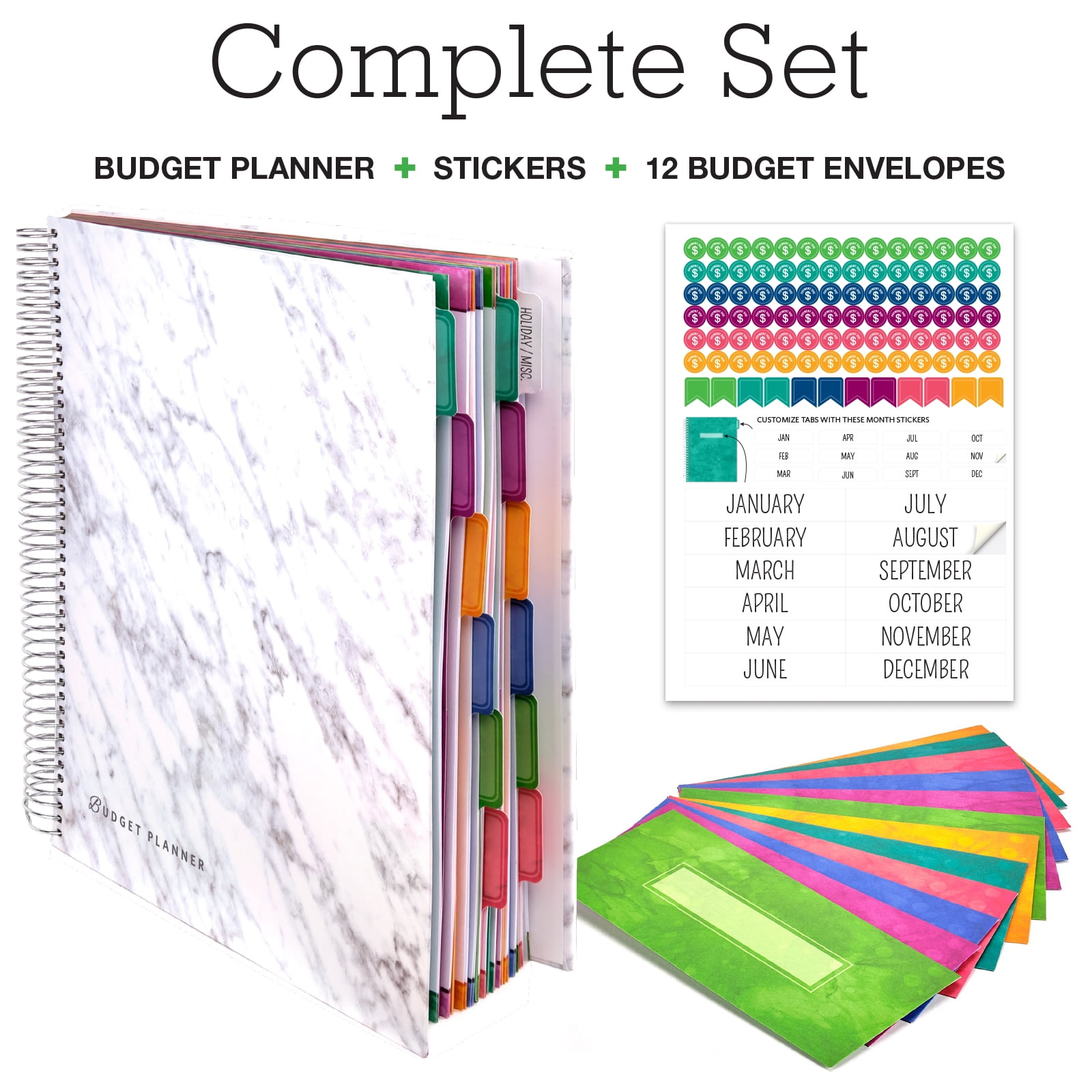 Buy Wholesale China Budget Planner & Monthly Bill Organizer With Pockets  Expense Tracker Notebook, Budgeting Journal And Financial Planner & Planner  at USD 4.5